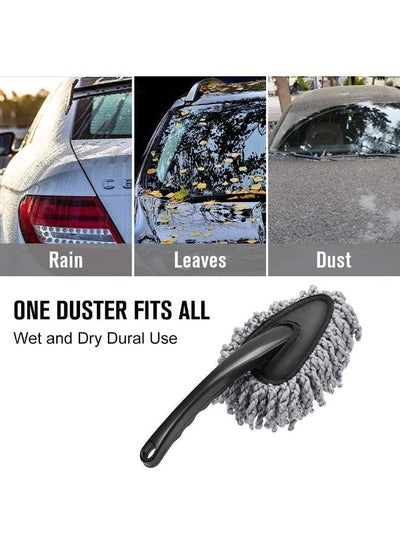 2 Pieces Interior Exterior Cleaning Dusting and Washing Tool for Car Motorcycle Automotive Dashboard Air Vents