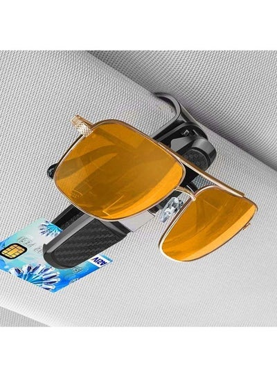 3-Piece Sunglasses Holder Eyeglasses Hanger Clip Mount for Cars
