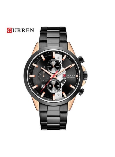 CURREN 8325 New Fashion Full Steel Watches Men Wrist Luxury Quartz Waterproof Wristwatches With Box