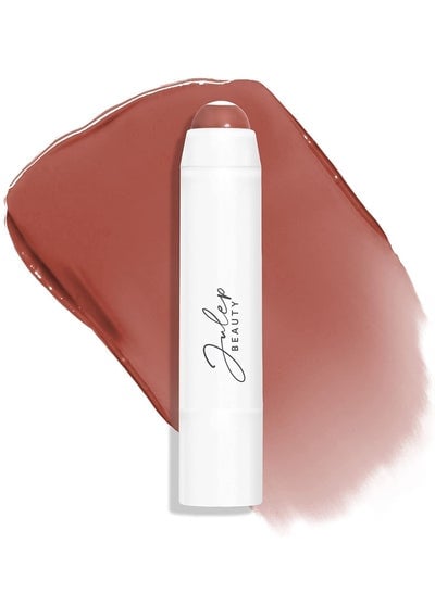 Neutral 90s Lipstick Julep Its Full Coverage Lipstick Lip Balm in a Semi-Matte Finish Neutral 90s