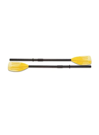 2-Pieces Plastic Ribbed French Oars 122cm