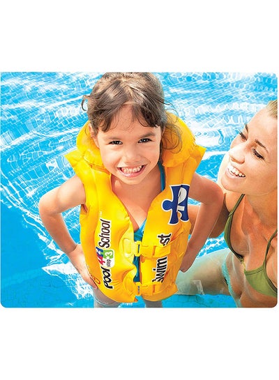 Pool School - Deluxe Swim Vest 50x47cm