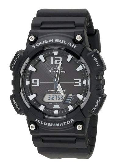 Men's Combination Quartz Analog & Digital Watch AQ-S810W-1AVDF - 46 mm - Black