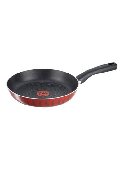 Tempo Flame 26Cm Fry Pan / Frying Pan, Aluminum Non-Stick Red/Black 26cm