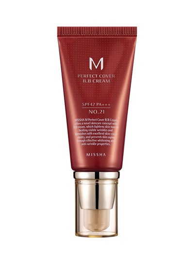 M Perfect Cover BB Cream With SPF42 PA+++ No. 21 Beige