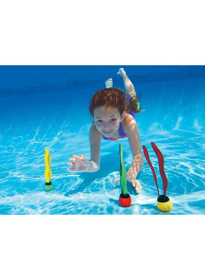 3-Piece Underwater Fun Balls 14.6x4.4x29.21cm