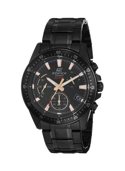 Men's Edifice Chronograph Wrist Watch EFV-540DC-1BVUDF - 44 mm - Metallic Black