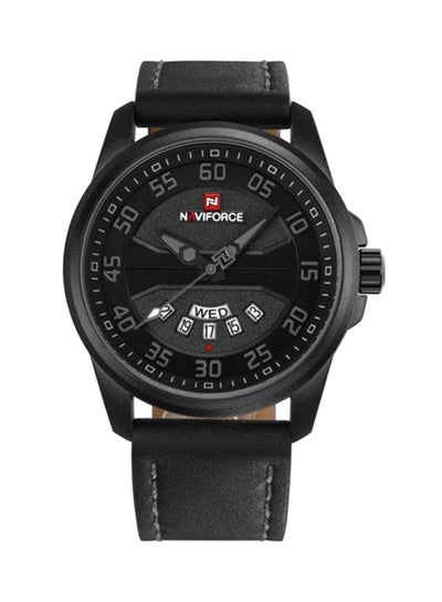 men Leather Analog Wrist Watch NF9124