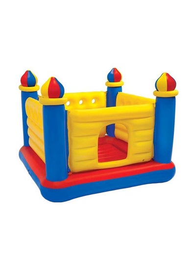 Inflatable Portable Lightweight Foldable Indoor Outdoor Castle Bouncer For Kids 175x175x135cm