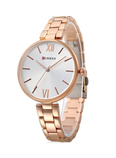 Women's Water Resistant Analog Watch 9017 - 36 mm - Rose Gold