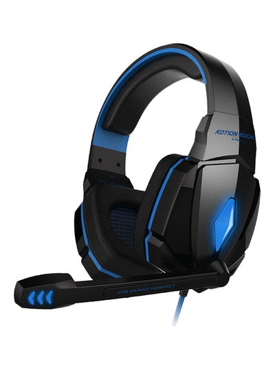 Professional Over-Ear Gaming Headset With Microphone For PS4/PS5/XOne/XSeries/NSwitch/PC