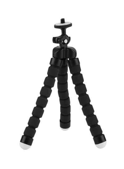 Octopus Mini Tripod Support Stand Spong For Mobile Phone And Camera Black