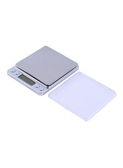 LCD Digital Electronic Kitchen Scale Silver/Grey