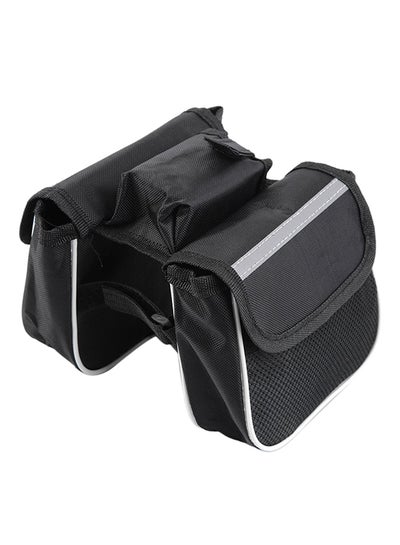 Pannier Frame Front Tube Bicycle Double Side Bag