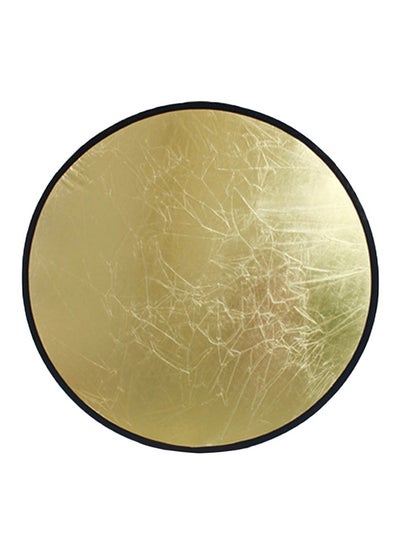 2-In-1 Light Reflector Disc 110cm Gold/Silver