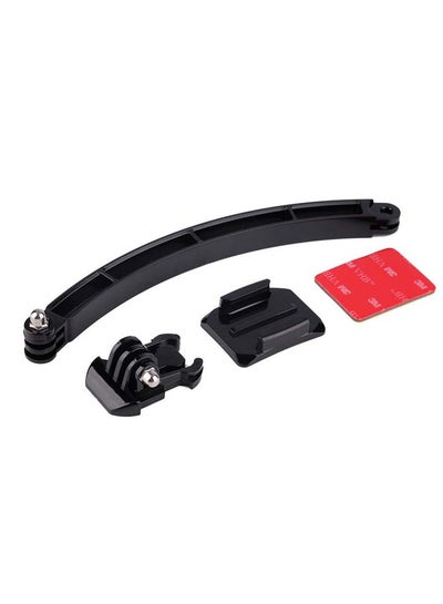 Adjustable Curved Mount With Helmet Extension Self Photo Arm Kit For GoPro Hero 3/2/1 Black