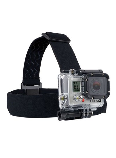 Elastic Camera Head Strap Belt Mount For GoPro HD Hero 1/2/3 Camera Black
