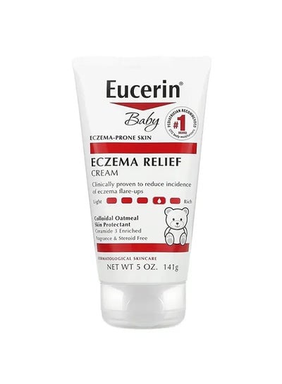 Eczema Relief Body Cream for Gently Moisturizes Skin, Organic Skincare Routine, 141g
