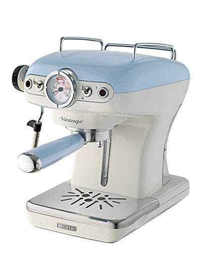 Vintage Espresso Machine 0.9 L 850.0 W M138915ARAS Beige/Blue