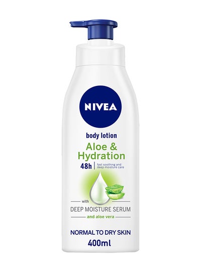 Aloe And Hydration Body Lotion, Normal To Dry Skin 400ml