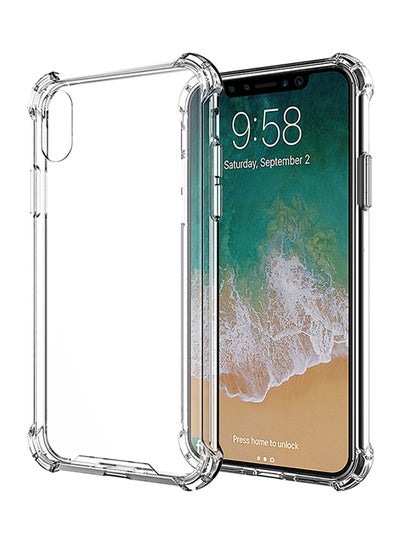 Silicone Back Cover For Apple iPhone Xs Max Clear