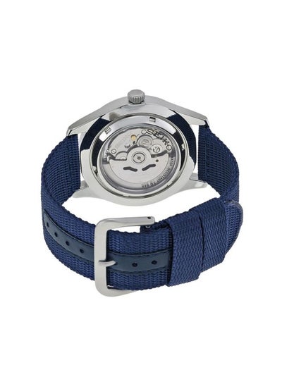 Men's 5 Sports Round Shape Analog Wrist Watch 42 mm - Blue - SNZG11K