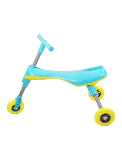 Scooter With Folding Feature Portable Ride On Toy In Blue ​For Your Little On