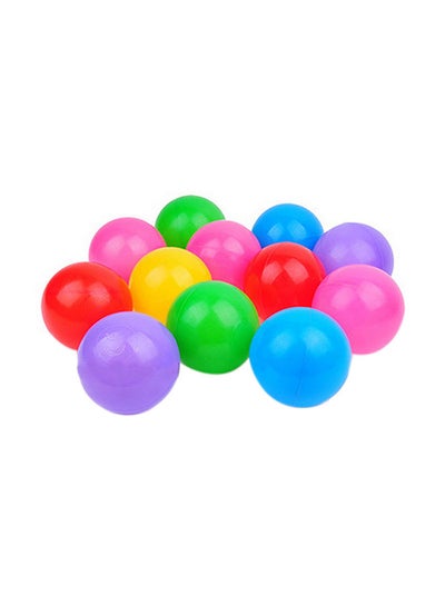 50-Piece Colorful Soft Plastic Ocean Fun Ball Tent Swim Pit Toy Game Set 7x7x7cm