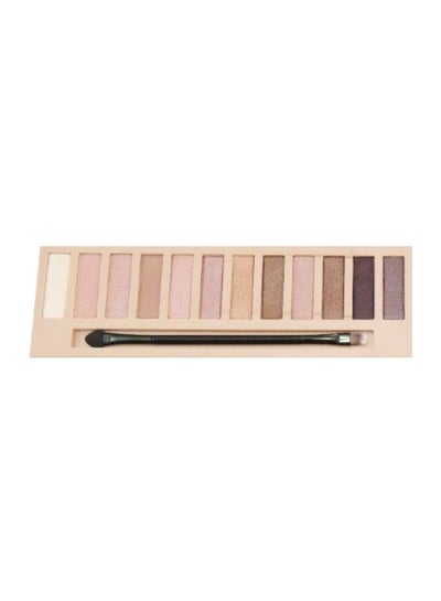 12 - Colour Beauty Brick Eyeshadow Collection Palette GES331 Nudes