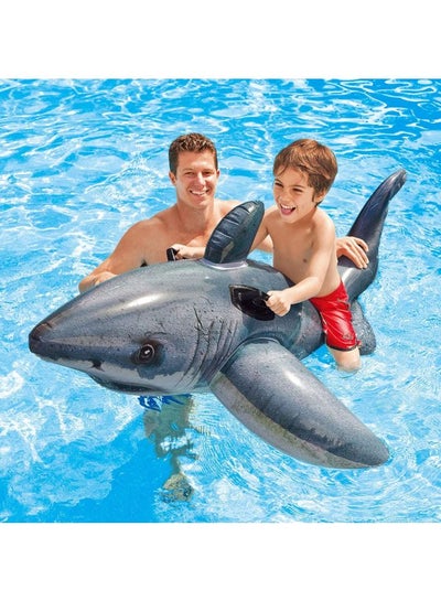 Shark Ride-On Pool Float 68 x 42centimeter