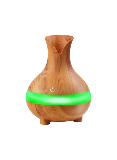 Ultrasonic Humidifier 550ml Peach Wood Color