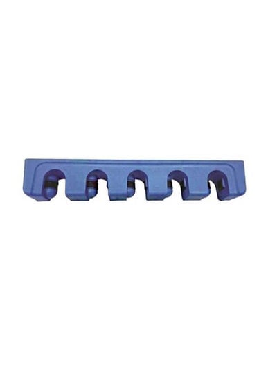 Wall Mount Mop And Broom Holder Blue