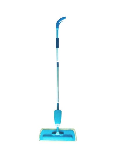 Healthy Spray Floor Cleaning Mop Blue/Silver 52.5x17centimeter