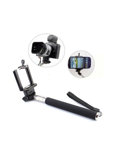Selfie Stick With Bluetooth Sutter Remote Black/Silver