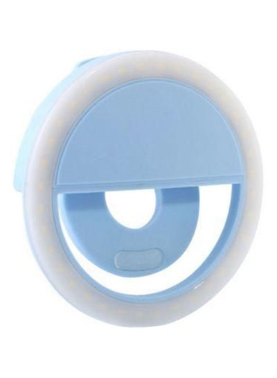 Rechargeable Selfie Light Ring Blue