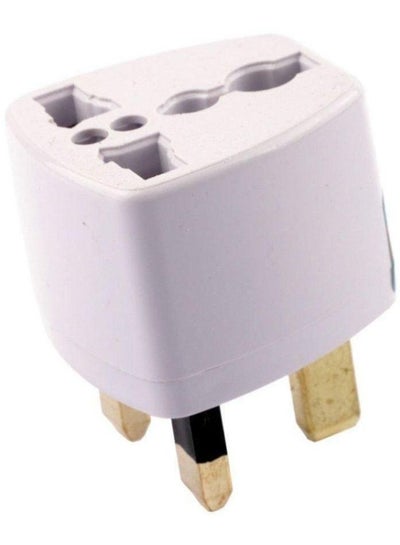 AC Power Plug Adapter White
