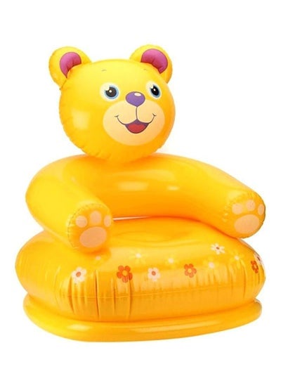 Air Teddy Bear Shape Attractive Designed Lightweight Inflatable Chair 65x64x79cm