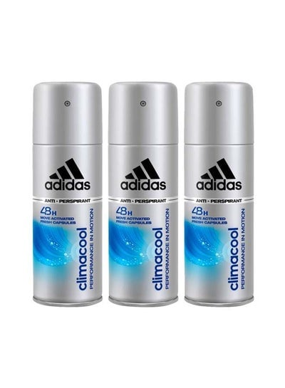 ClimaCool Deodorant Body Spray For Men 3x150ml
