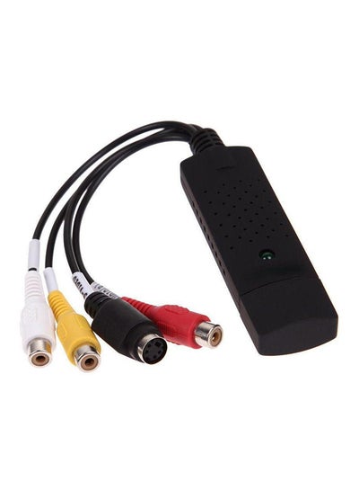 New EasyCap USB 2.0 Audio Video VHS To DVD Converter Capture Card Adapter/3 Chip Multicolour