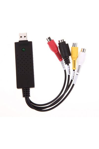 New EasyCap USB 2.0 Audio Video VHS To DVD Converter Capture Card Adapter/3 Chip Multicolour