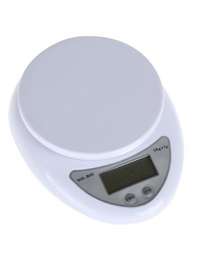 Digital Kitchen Scale With Convertible Units White/Grey/Black