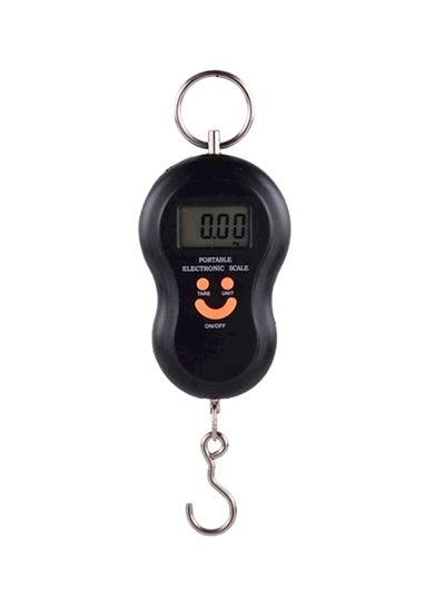 Mini Electronic Luggage Scale Hook Black