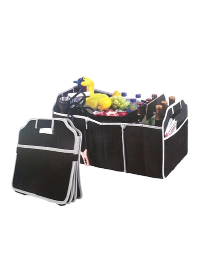 Black Car Trunk Organizer Collapsible Toys Food Storage Truck Cargo Container Bags Box Car Auto Accessories