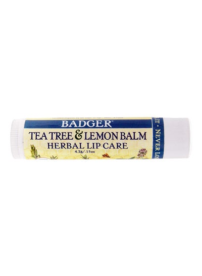 Company Tea Tree & Lemon Balm Herbal Lip Care 15 Oz (42 G) 2Pc
