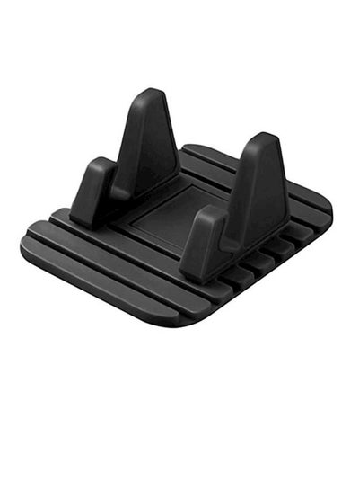 Universal Silicone Anti-Slip Car Phone Mount Gps Holder Black