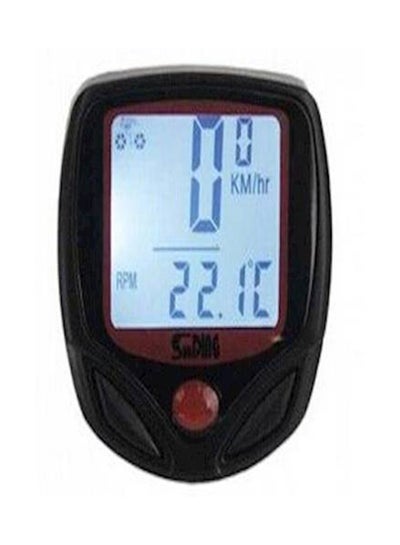 Bicycle Cycle Computer Odometer Speedometer LCD Backlight With 23 Functions