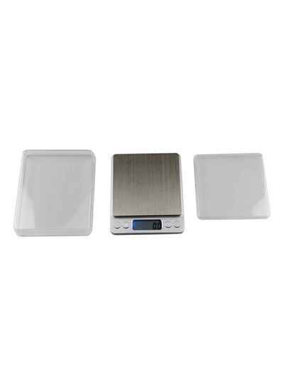 Portable Balance Weight Scales Silver 16x13x3centimeter