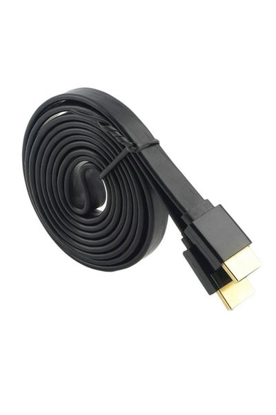 Premium Flat Noodle HDMI Cable Black