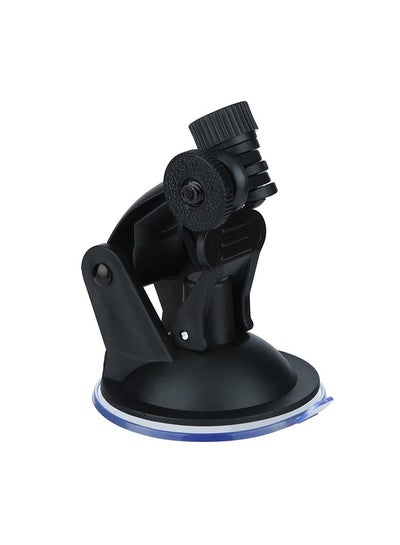 Car Suction Cup Mount Holder With Tripod Adapter For Gopro Hero 3/2/1 Camera Black