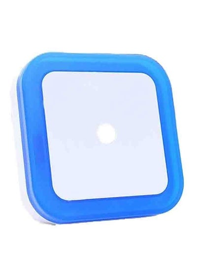 Plug-in Auto Sensor Control LED Night Lamp White/Blue